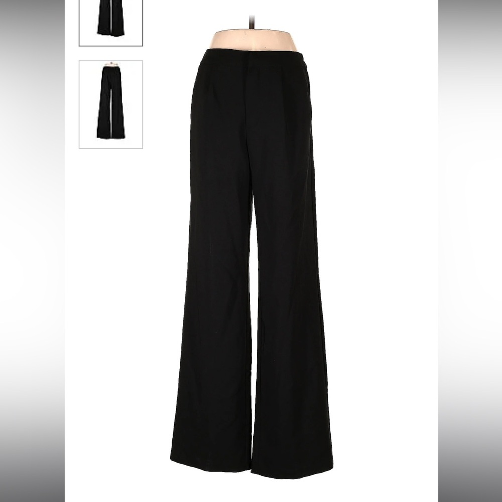 Love Tree Black Wide Leg Casual Pant